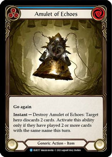 Amulet of Echoes [EVR177] (Everfest)  1st Edition Cold Foil