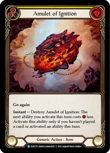Amulet of Ignition [EVR179] (Everfest)  1st Edition Normal