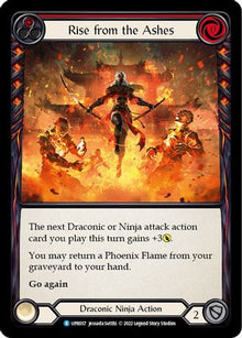 Rise from the Ashes (Red) [UPR057] (Uprising)  Rainbow Foil