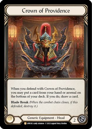Crown of Providence [UPR182] (Uprising)  Cold Foil