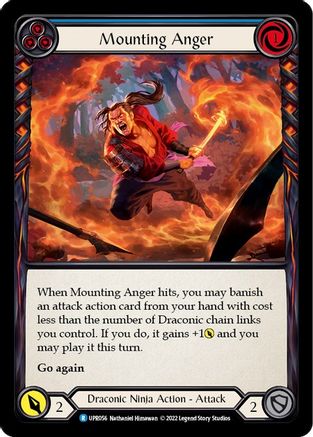 Mounting Anger (Blue) [UPR056] (Uprising)