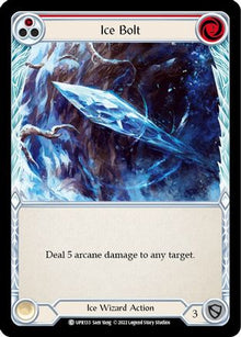 Ice Bolt (Red) [UPR133] (Uprising)  Rainbow Foil