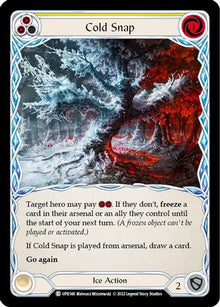 Cold Snap (Yellow) [UPR148] (Uprising)  Rainbow Foil