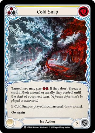 Cold Snap (Yellow) [UPR148] (Uprising)