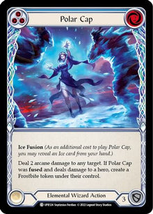Polar Cap (Blue) [UPR124] (Uprising)  Rainbow Foil