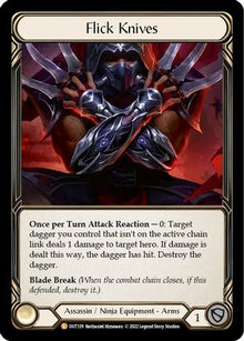 Flick Knives [OUT139] (Outsiders)  Cold Foil