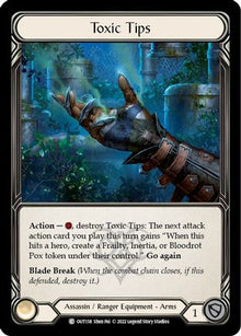 Toxic Tips [OUT158] (Outsiders)  Rainbow Foil