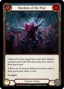 Burdens of the Past [OUT187] (Outsiders)  Rainbow Foil