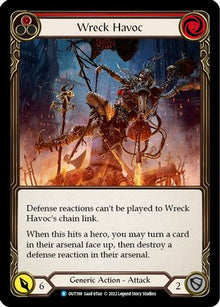Wreck Havoc (Red) [OUT198] (Outsiders)  Rainbow Foil