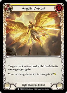 Angelic Descent (Yellow) [DTD033] (Dusk Till Dawn)  Rainbow Foil