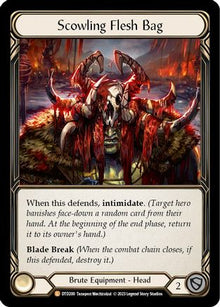 Scowling Flesh Bag [DTD200] (Dusk Till Dawn)  Cold Foil