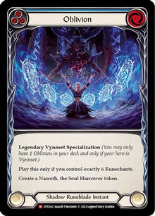 Oblivion [DTD142] (Dusk Till Dawn)  Rainbow Foil
