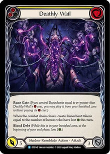 Deathly Wail (Yellow) [DTD147] (Dusk Till Dawn)  Rainbow Foil