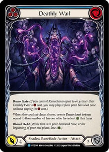 Deathly Wail (Blue) [DTD148] (Dusk Till Dawn)  Rainbow Foil