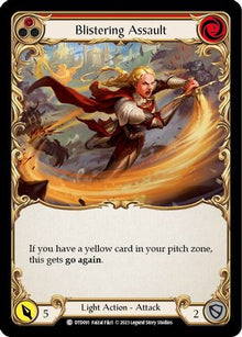 Blistering Assault (Red) [DTD091] (Dusk Till Dawn)  Rainbow Foil