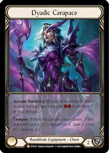 Dyadic Carapace (Extended Art) [DTD211] (Dusk Till Dawn)  Cold Foil