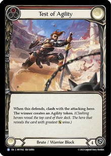 Test of Agility (HVY162) - Heavy Hitters Rainbow Foil