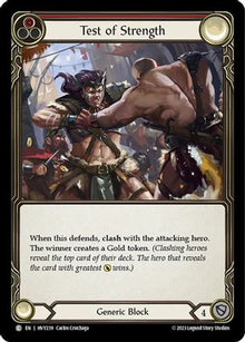 Test of Strength [HVY239] (Heavy Hitters)  Rainbow Foil