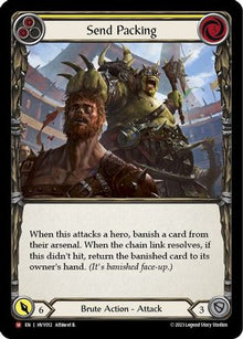Send Packing [HVY012] (Heavy Hitters)  Rainbow Foil
