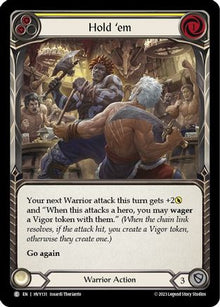 Hold 'em (Yellow) [HVY131] (Heavy Hitters)  Rainbow Foil