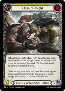 Clash of Might (Yellow) [HVY138] (Heavy Hitters)