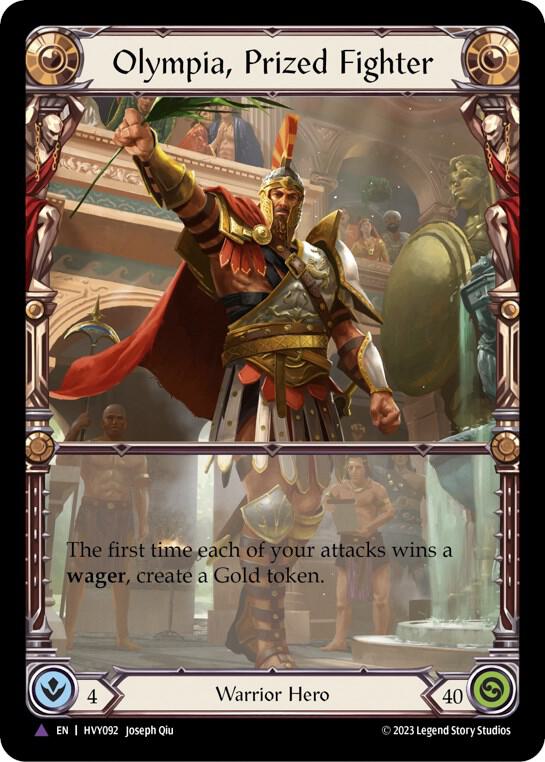 Olympia, Prized Fighter (Marvel) (Back)