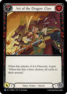 Art of the Dragon: Claw [HNT074] (The Hunted)