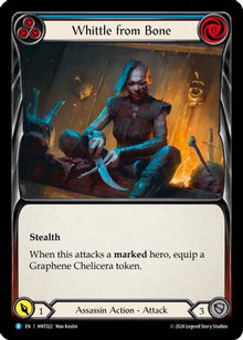 Whittle from Bone (Blue) [HNT022] (The Hunted)  Rainbow Foil