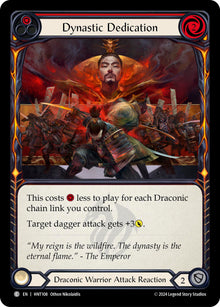 Dynastic Dedication (Red)