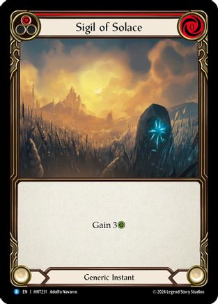 Sigil of Solace (Red) [HNT231] (The Hunted)