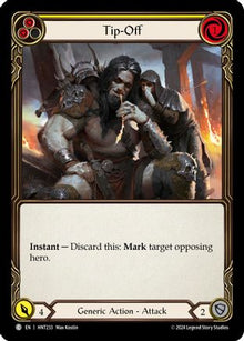 Tip-Off (Yellow) [HNT233] (The Hunted)