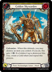 Golden Skywarden [SEA004] (High Seas)  Rainbow Foil