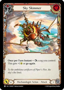 Sky Skimmer (Red) [SEA027] (High Seas)  Rainbow Foil