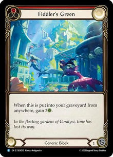 Fiddler's Green (Red) [SEA212] (High Seas)  Rainbow Foil