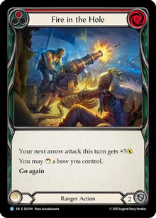 Fire in the Hole [SEA101] (High Seas)  Rainbow Foil