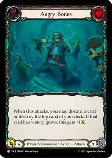 Angry Bones (Red) [SEA062] (High Seas)  Rainbow Foil