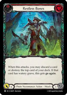 Restless Bones (Red) [SEA071] (High Seas)  Rainbow Foil