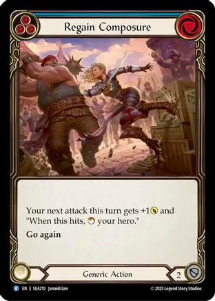 Regain Composure [SEA210] (High Seas)  Rainbow Foil