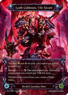 Lyath Goldmane, Vile Savant (Marvel) [SUP071] (Super Slam)  Cold Foil