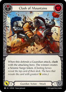 Clash of Mountains (Red)