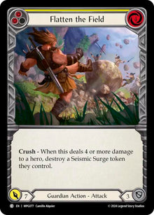 Flatten the Field (Yellow)