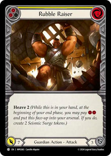 Rubble Raiser (Yellow) [MPG083] (Mastery Pack Guardian)