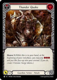 Thunder Quake (Red) [MPG088] (Mastery Pack Guardian)