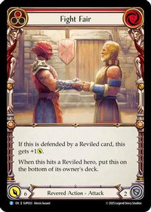 Fight Fair (SUP033) - Super Slam Rainbow Foil