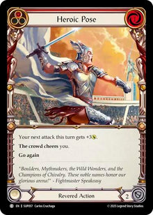 Heroic Pose (Red)