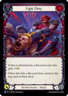 Fight Dirty (SUP089) - Super Slam Rainbow Foil