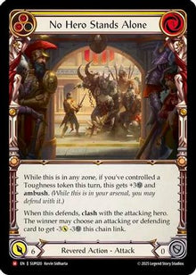 No Hero Stands Alone (SUP020) - Super Slam Rainbow Foil