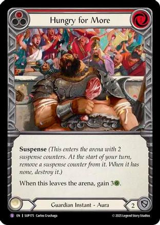 Hungry for More (SUP175) - Super Slam Rainbow Foil