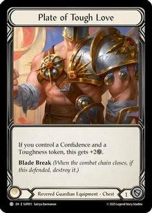 Plate of Tough Love (SUP011) - Super Slam Cold Foil