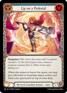 Up on a Pedestal (SUP014) - Super Slam Rainbow Foil